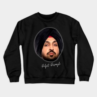 Diljit Dosanjh Bighead design style Crewneck Sweatshirt